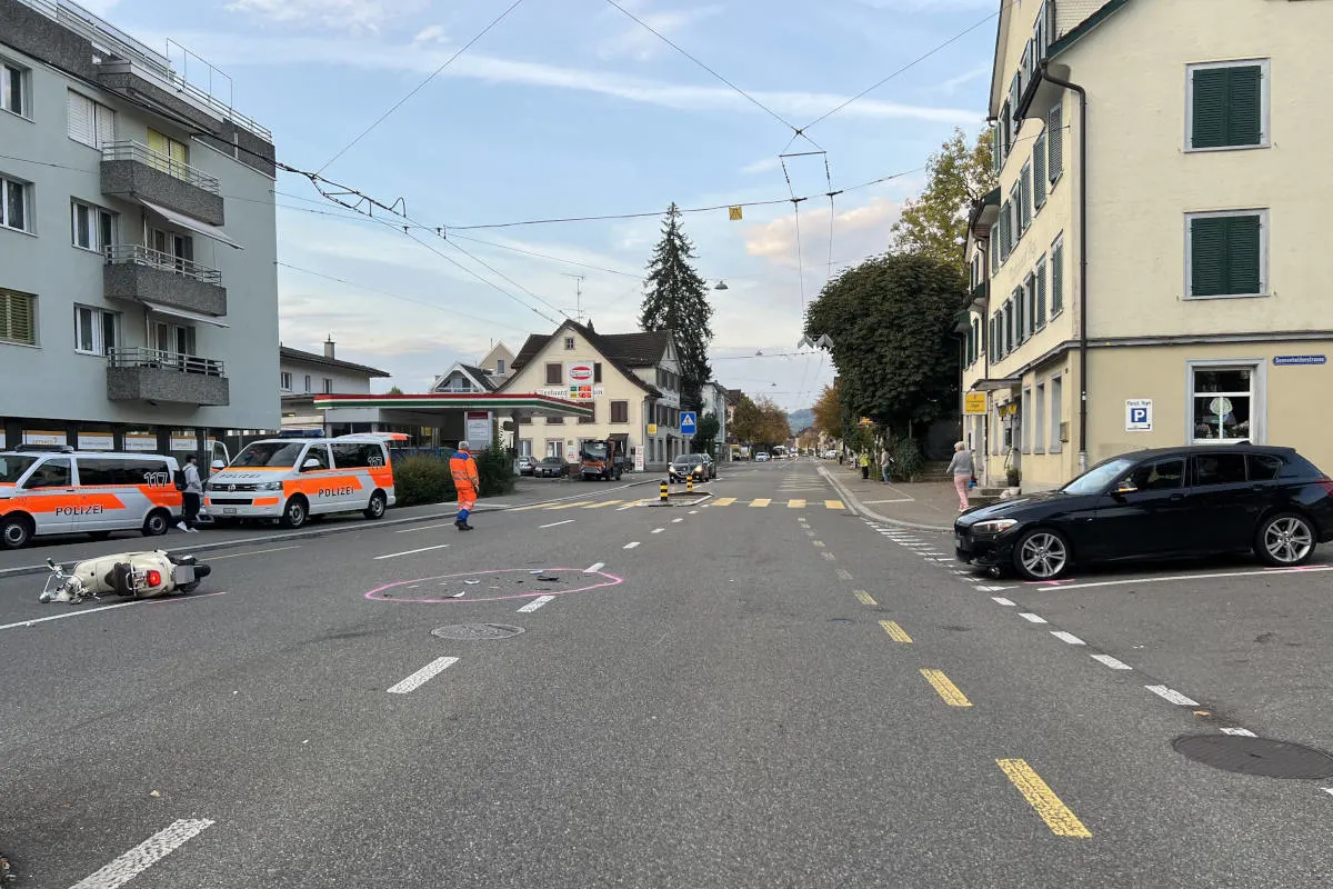 Stadt St. Gallen – Kollision aufgrund Missachtung des Vortritts