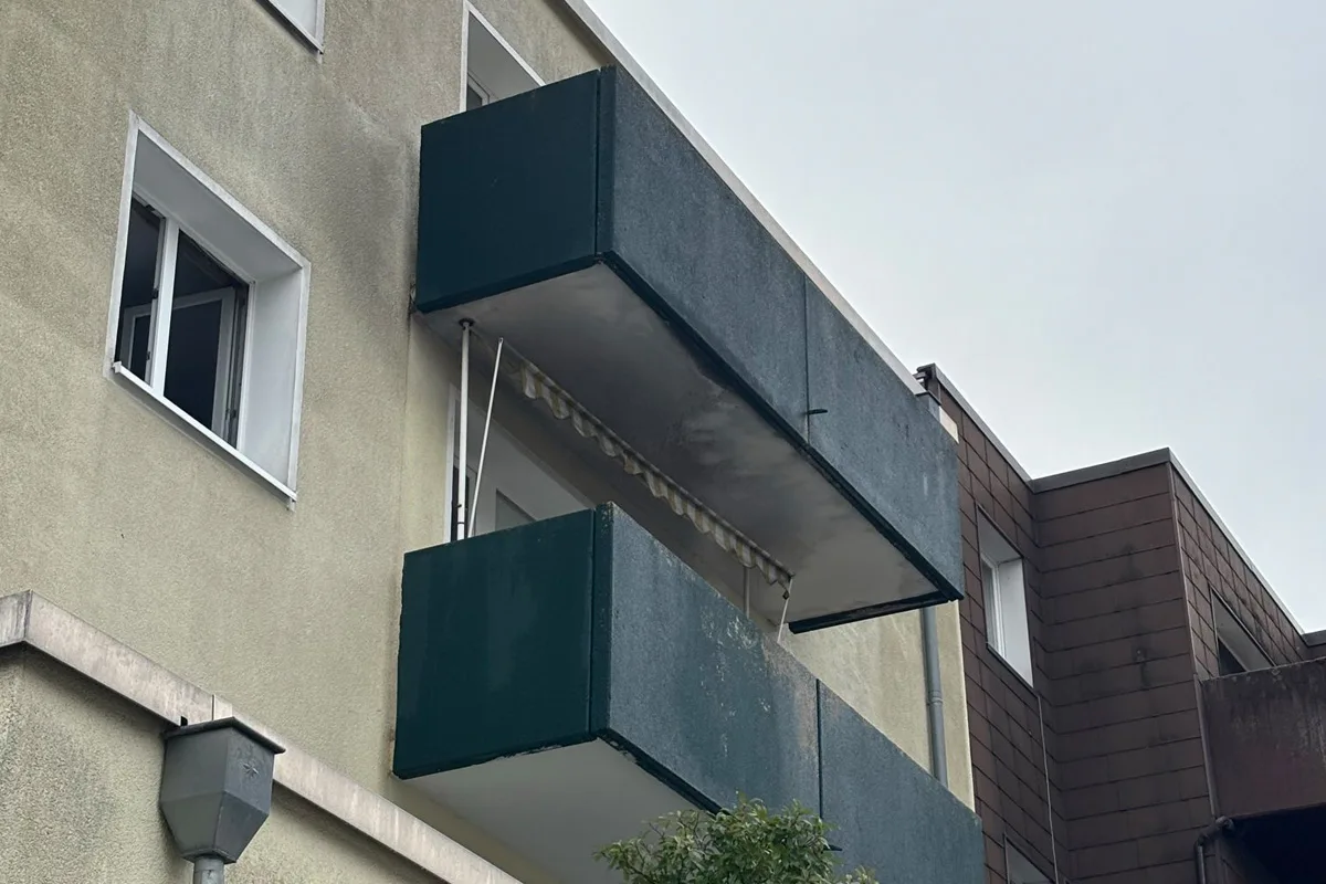 Datteln NW – Balkonbrand in Mehrfamilienhaus