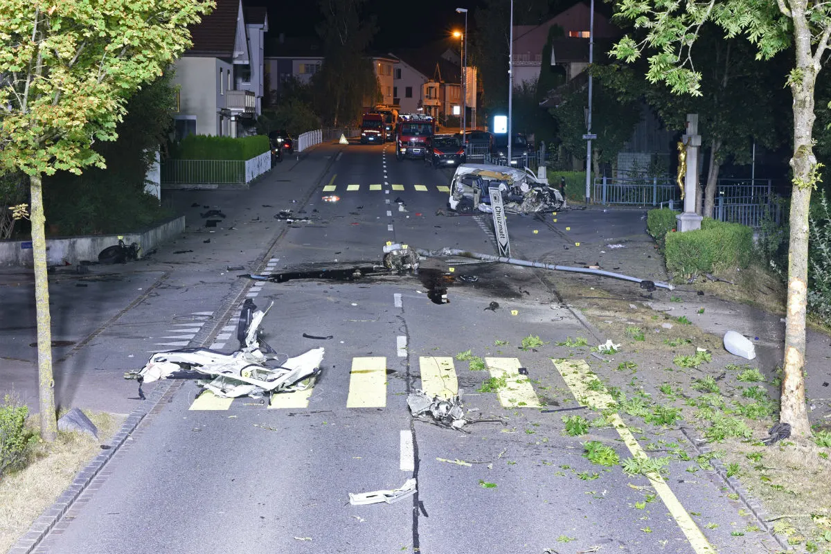 Dagmersellen LU - Massiver Selbstunfall