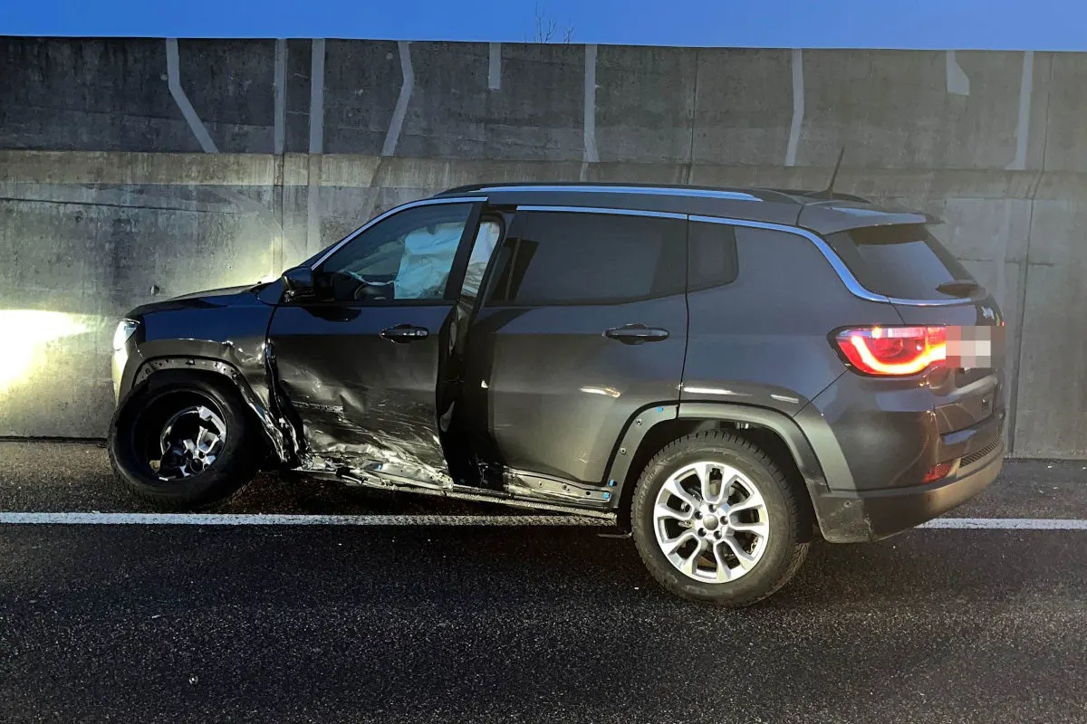 Stadt Solothurn – Seitlich-frontale Kollision zwischen zwei Autos