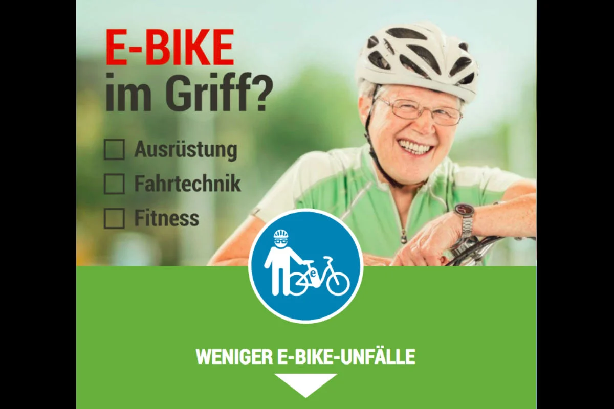 Massnahmen gegen E-Bike-Unfälle