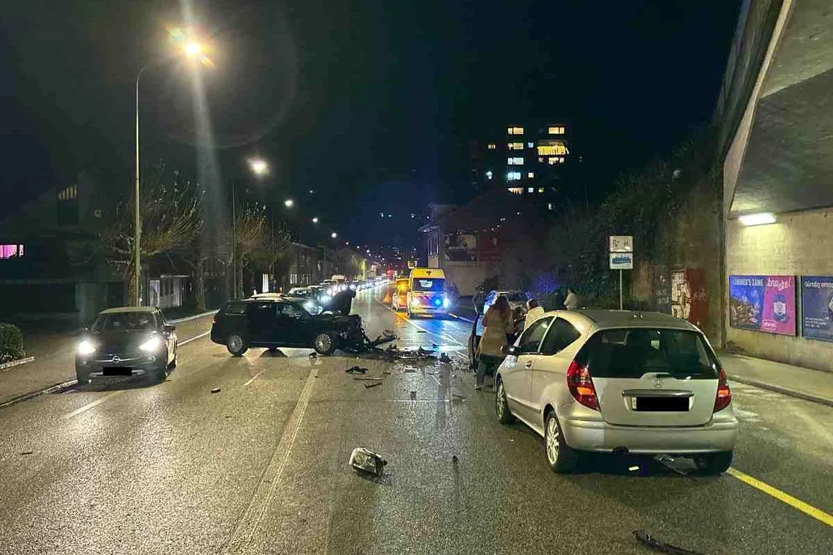 Olten SO – Neulenker auf Gegenfahrbahn kollidiert