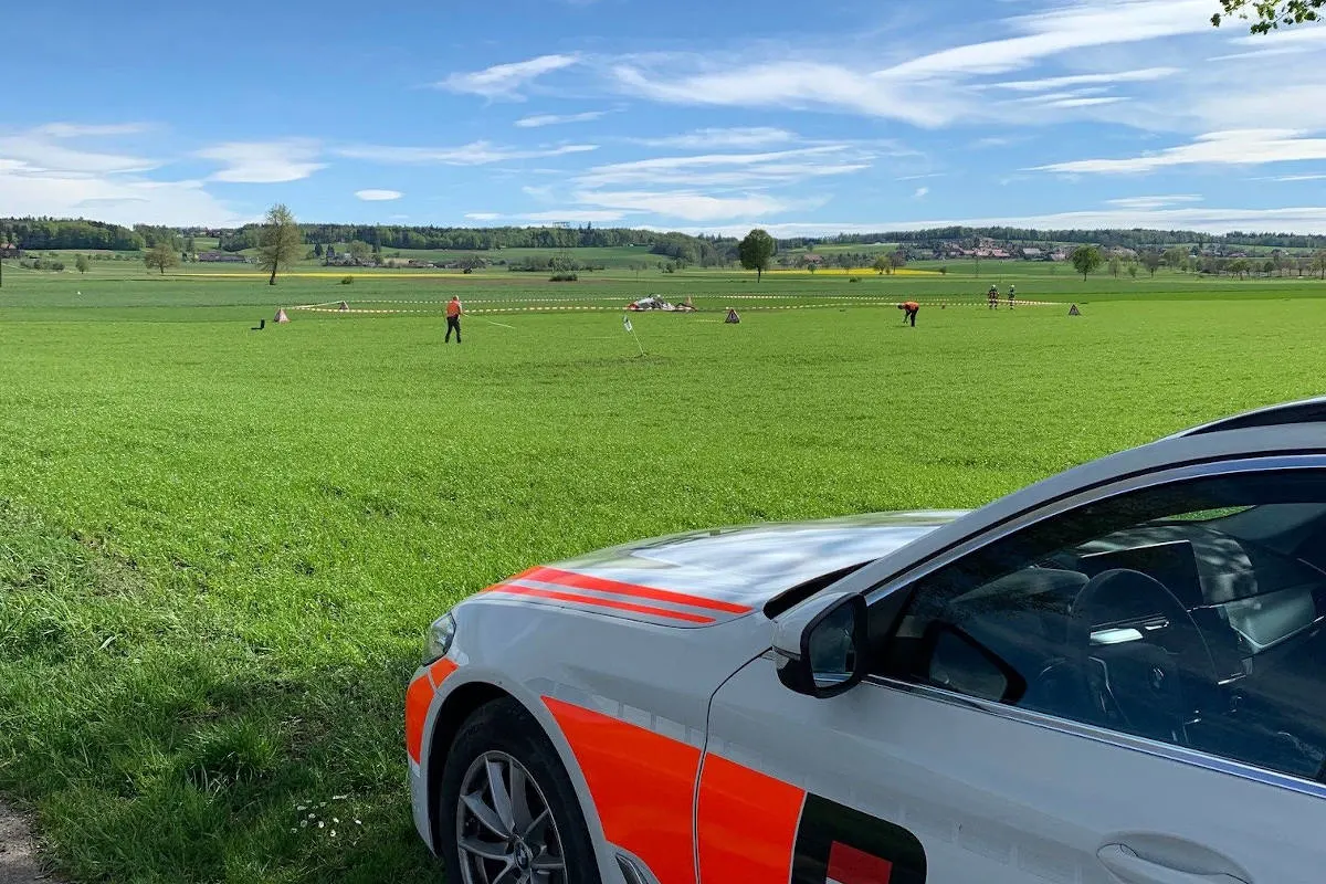 Oberramsern SO – Kleinflugzeug abgestürzt