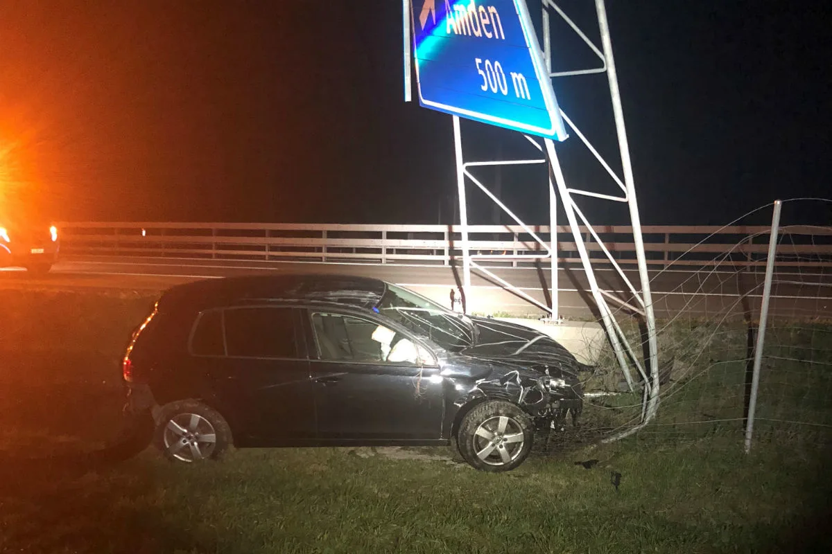 A3/Niederurnen GL - Am Steuer eingeschlafen und verunfallt