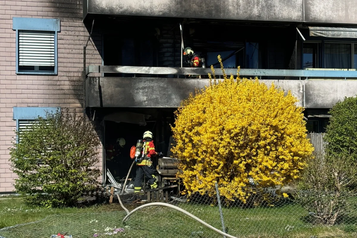 Aadorf TG – Parterrewohnung in Vollbrand