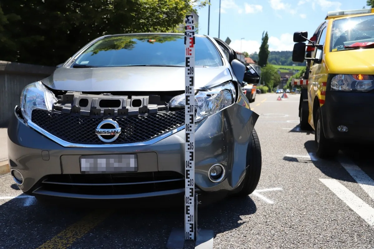 St.Gallen  - Autofahrerin missachtete Rotlicht
