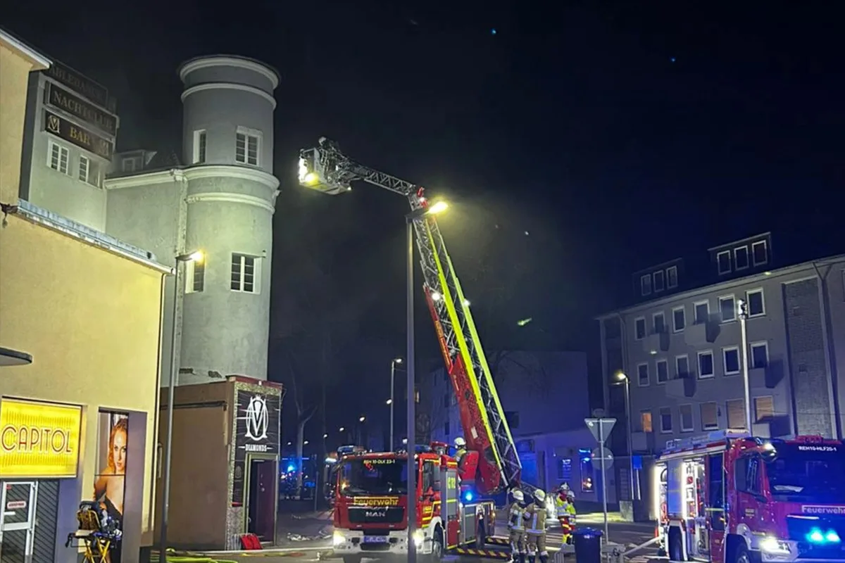 Recklinghausen – Großbrand in leerstehendem Gebäude