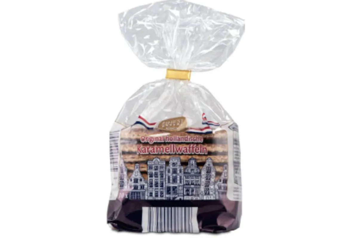 Rückruf: Karamell-Waffeln von Aldi könnten Fremdkörper enthalten