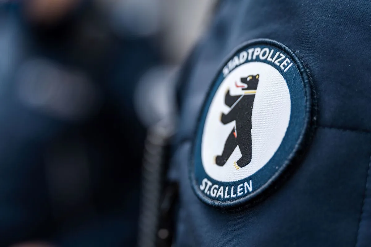 St. Gallen – Polizeieinsatz mit Diensthund