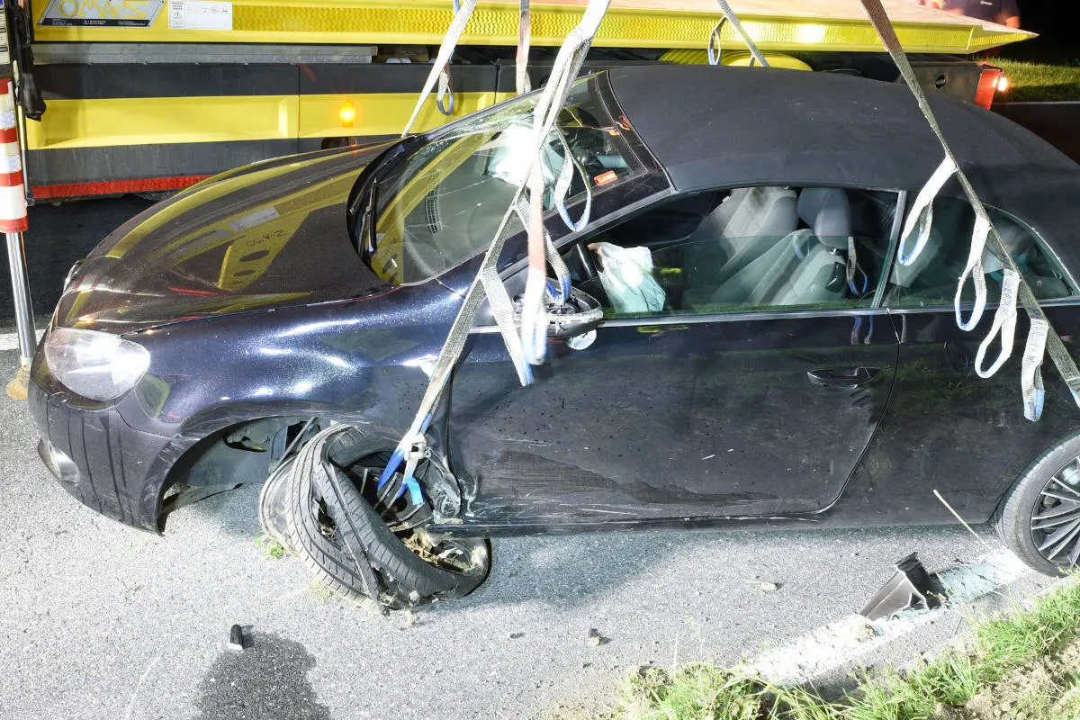 Römerswil LU – Kollision zwischen zwei Autos – zwei Personen leicht verletzt