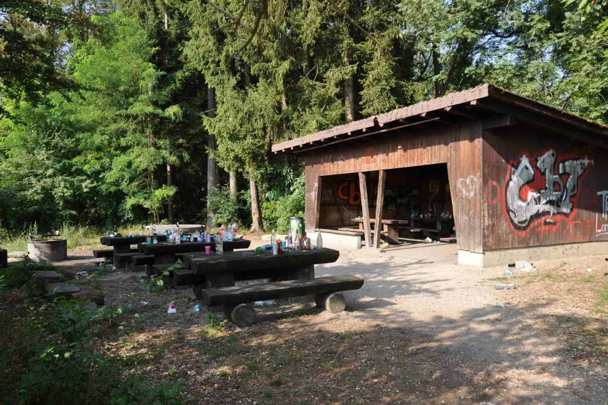 Schönenwerd SO -  Grosse Menge Abfall nach Fest liegengelassen (Zeugenaufruf)