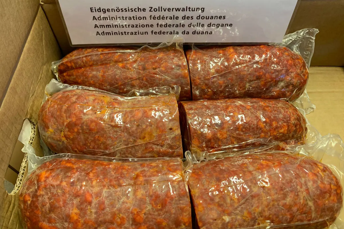 Schaanwald FL - Mehrere 100 Kilogramm Lebensmittel geschmuggelt