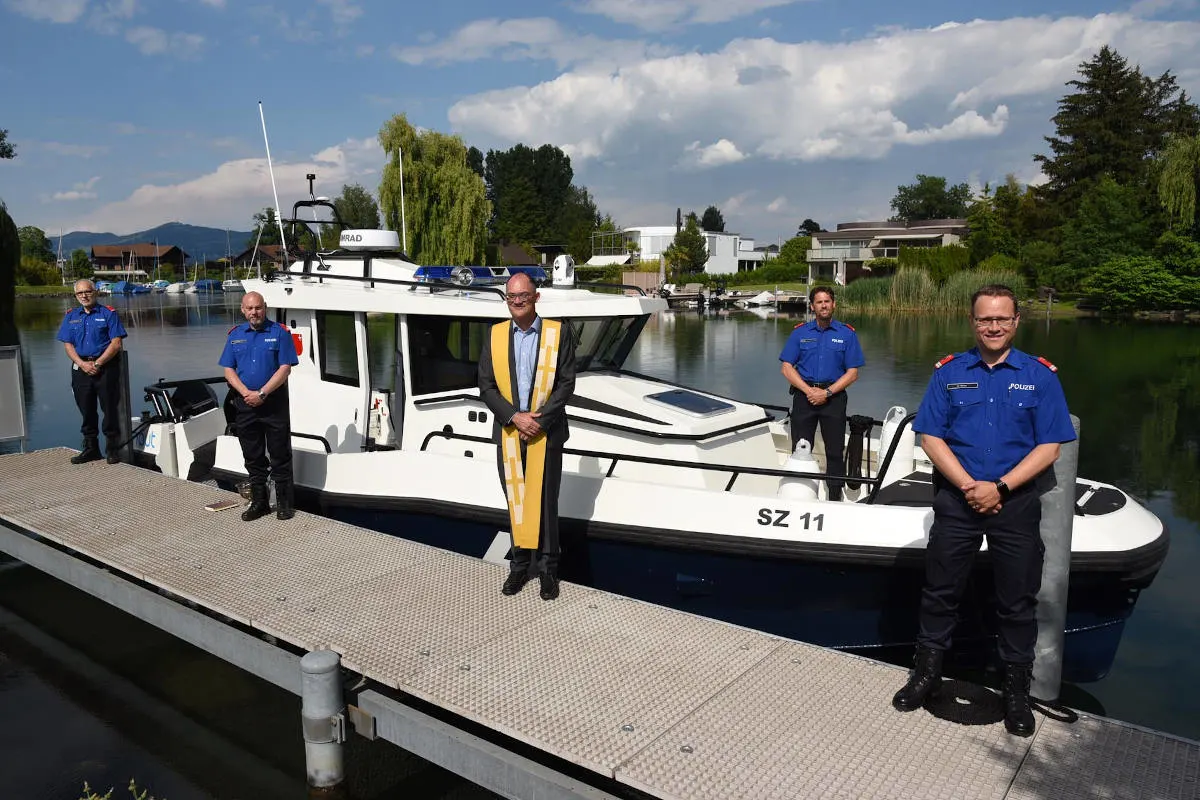 Pfäffikon SZ – Neues Polizeiboot eingesegnet