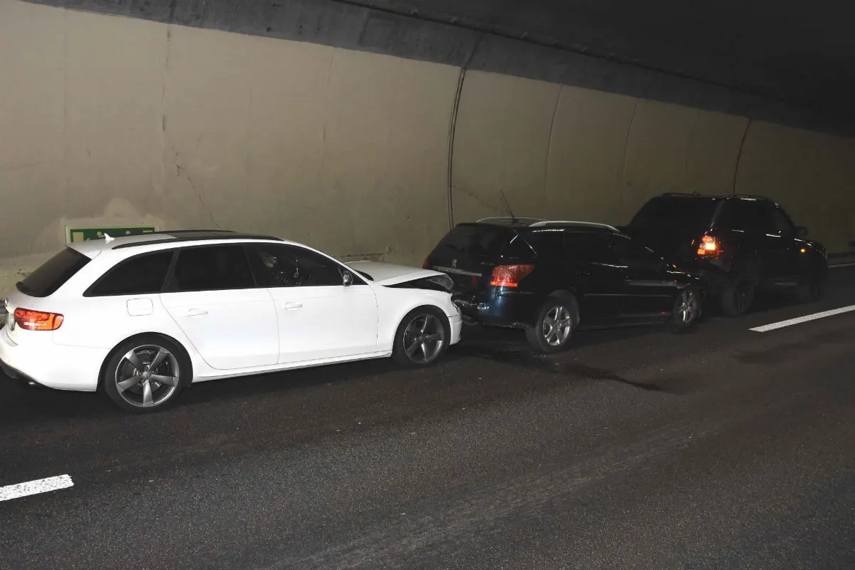 St.Gallen SG - Auffahrunfall auf der Autobahn – Fahrer alkoholisiert