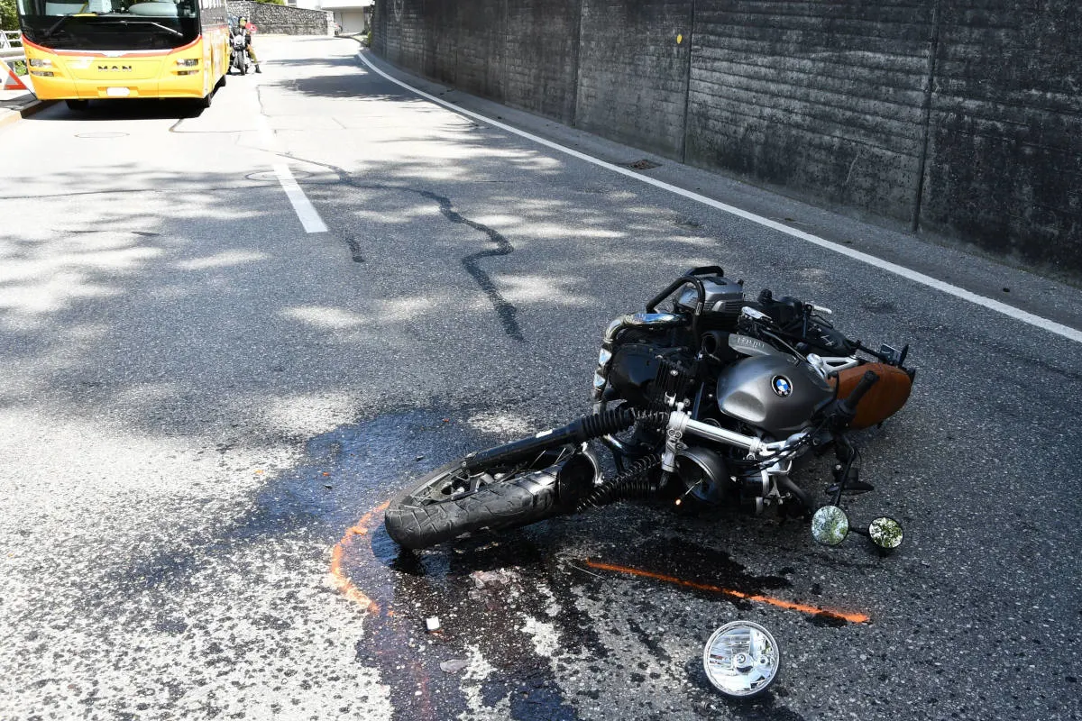 Chur GR – Motorradfahrerin bei einer Kollision verletzt