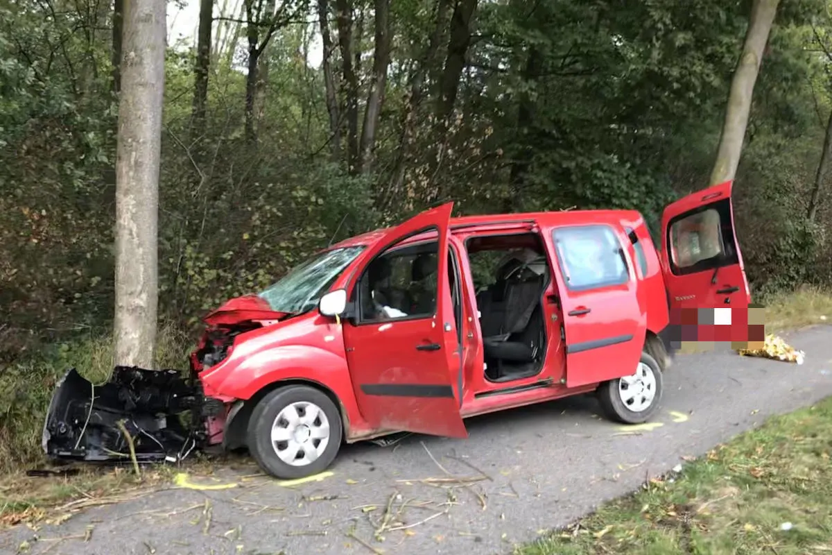 Nordkirchen - Verkehrsunfall mit Elektro-Pkw