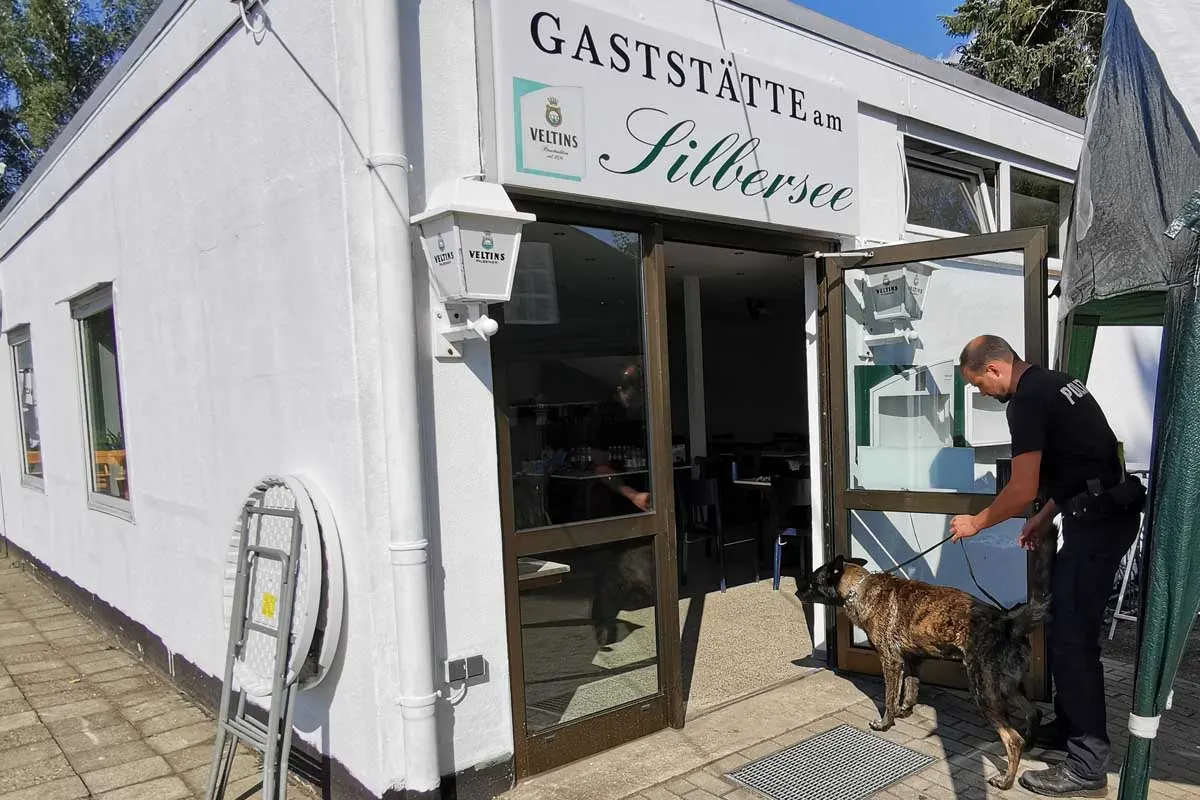 Celle - Bombendrohung am Silbersee