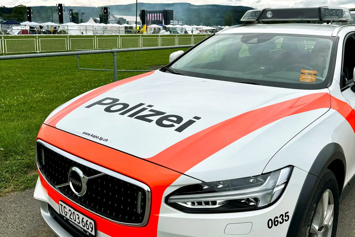 Frauenfeld TG - Elf Festnahmen auf dem Openair 2024