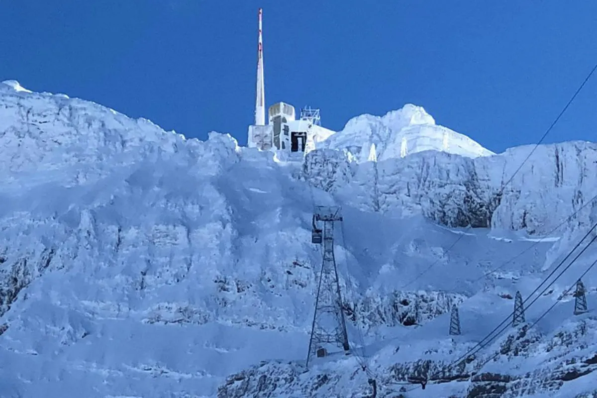 Säntis-Schwebebahn nach erneuter Lawine stillgelegt 