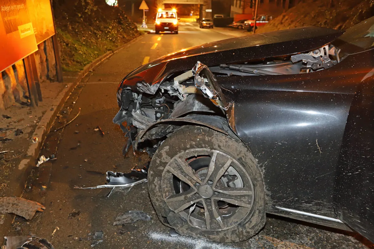 Stadt St.Gallen – Selbstunfall mit hohem Sachschaden