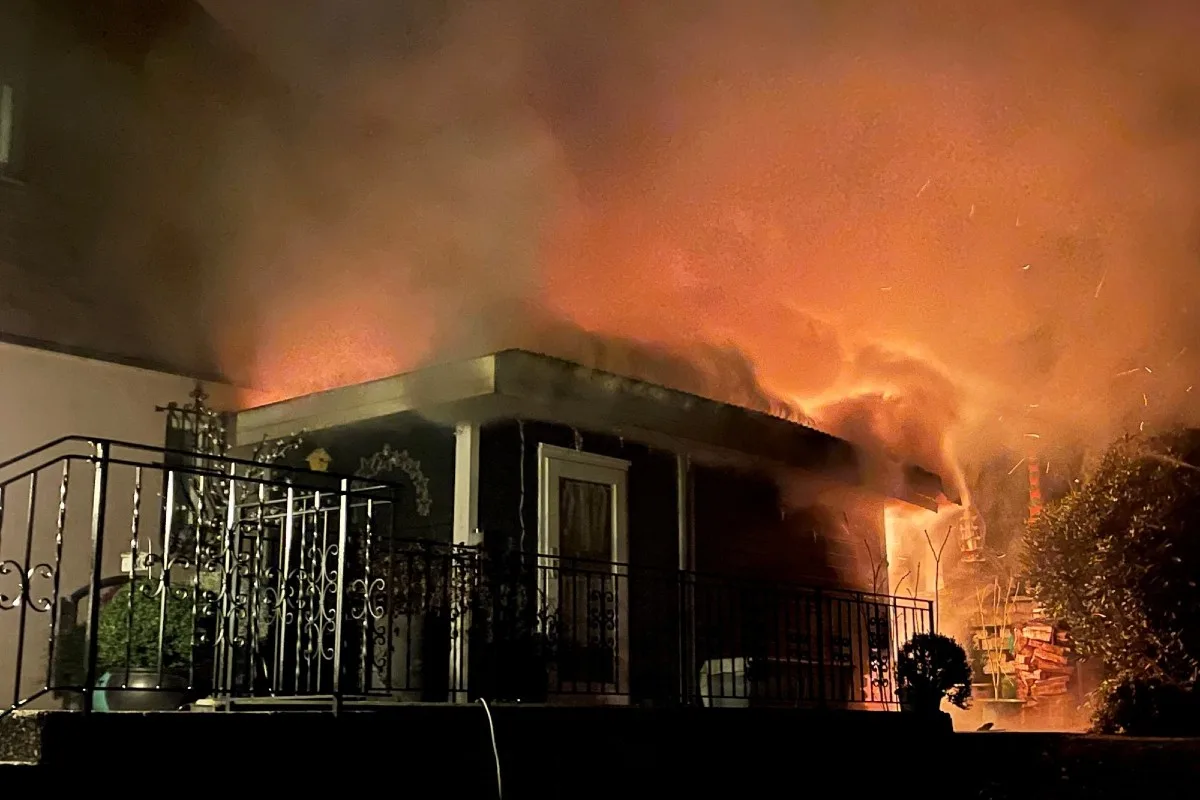 Fischbach-Göslikon AG - Nächtlicher Brand bei Wohnhaus