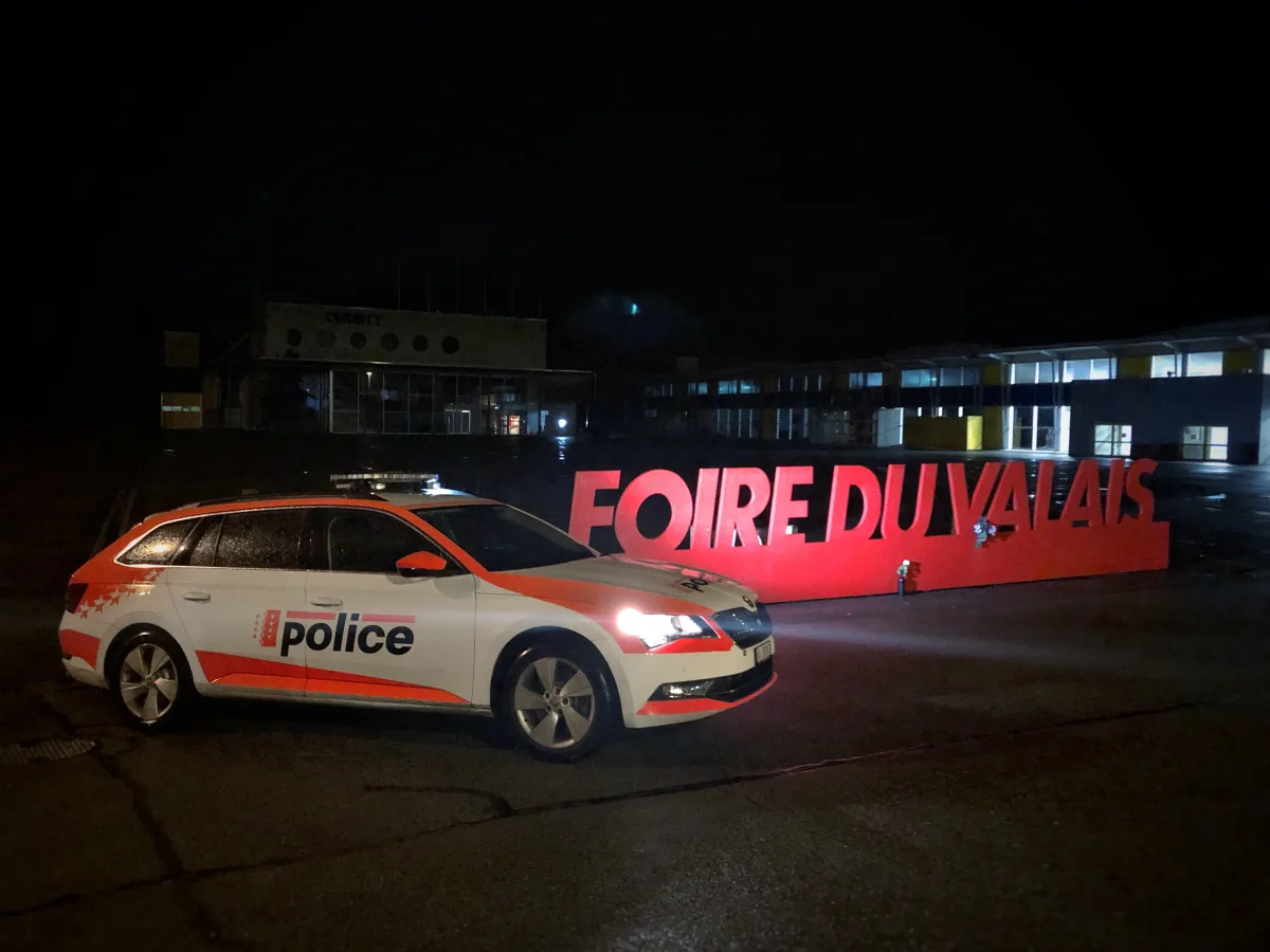 Martigny VS – Zwei Festnahmen nach brennenden Palmen