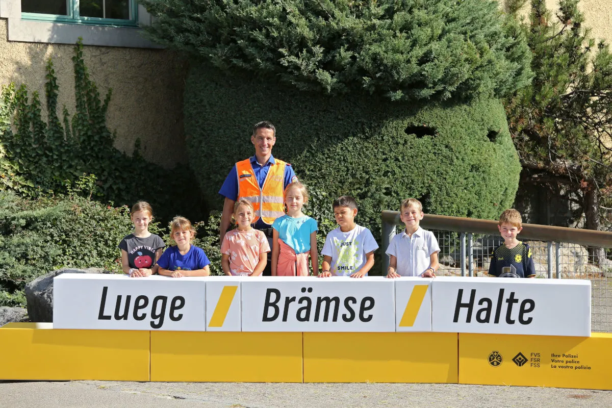 Hombrechtikon ZH – Klare Botschaften für einen sicheren Schulweg