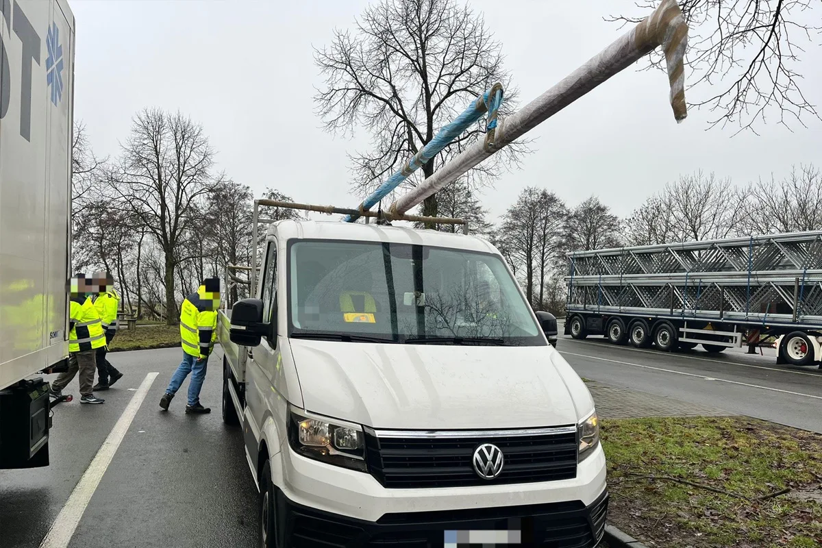 Weener – Weiterfahrt nach unzureichender Sicherung untersagt