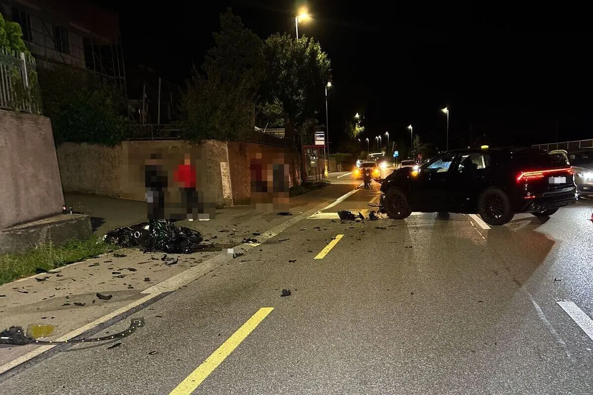 Wangen bei Olten SO – Alkoholisierter Motorradfahrer bei Unfall schwer verletzt