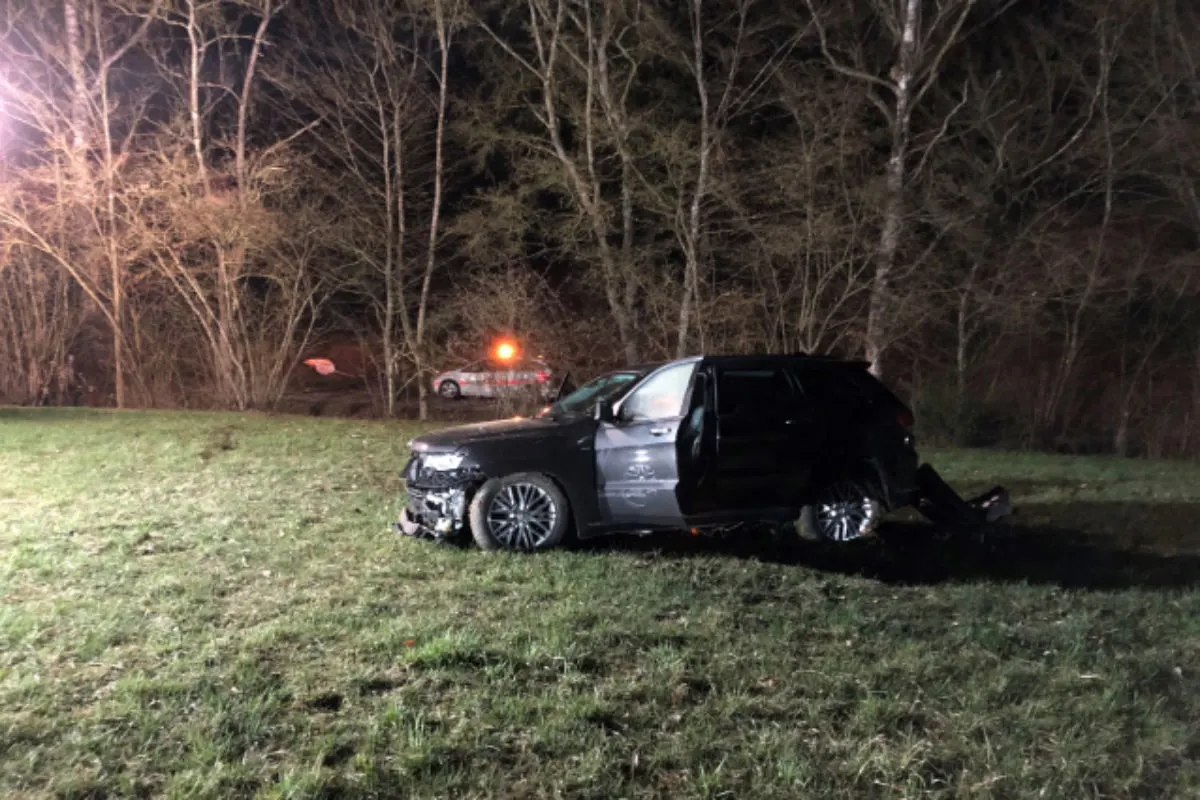 Schaffhausen SH - Verkehrsunfall mit zwei verletzten Personen 