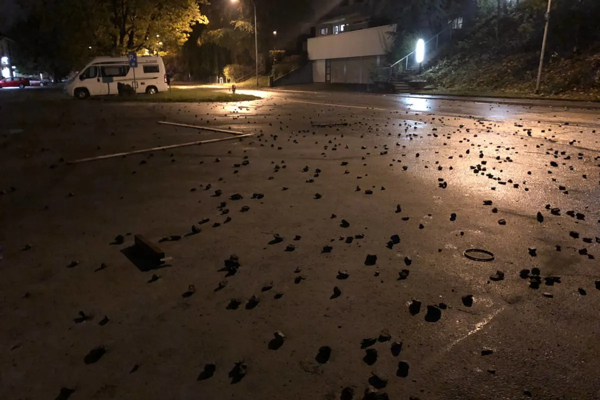 Stadt St.Gallen - Ausschreitungen nach Fussballspiel