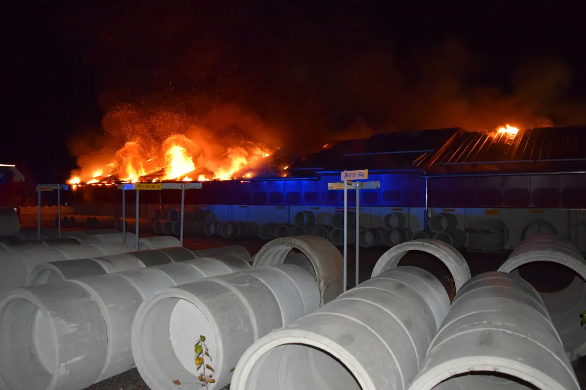 Rickenbach LU - Darum brannte die Produktionshalle