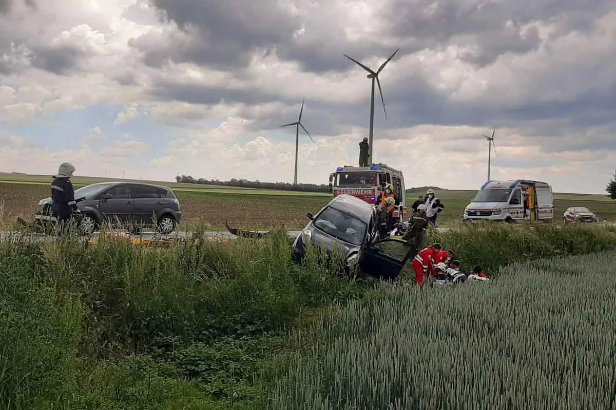 Grosskrut - 75-Jährige nach Verkehrsunfall schwer verletzt