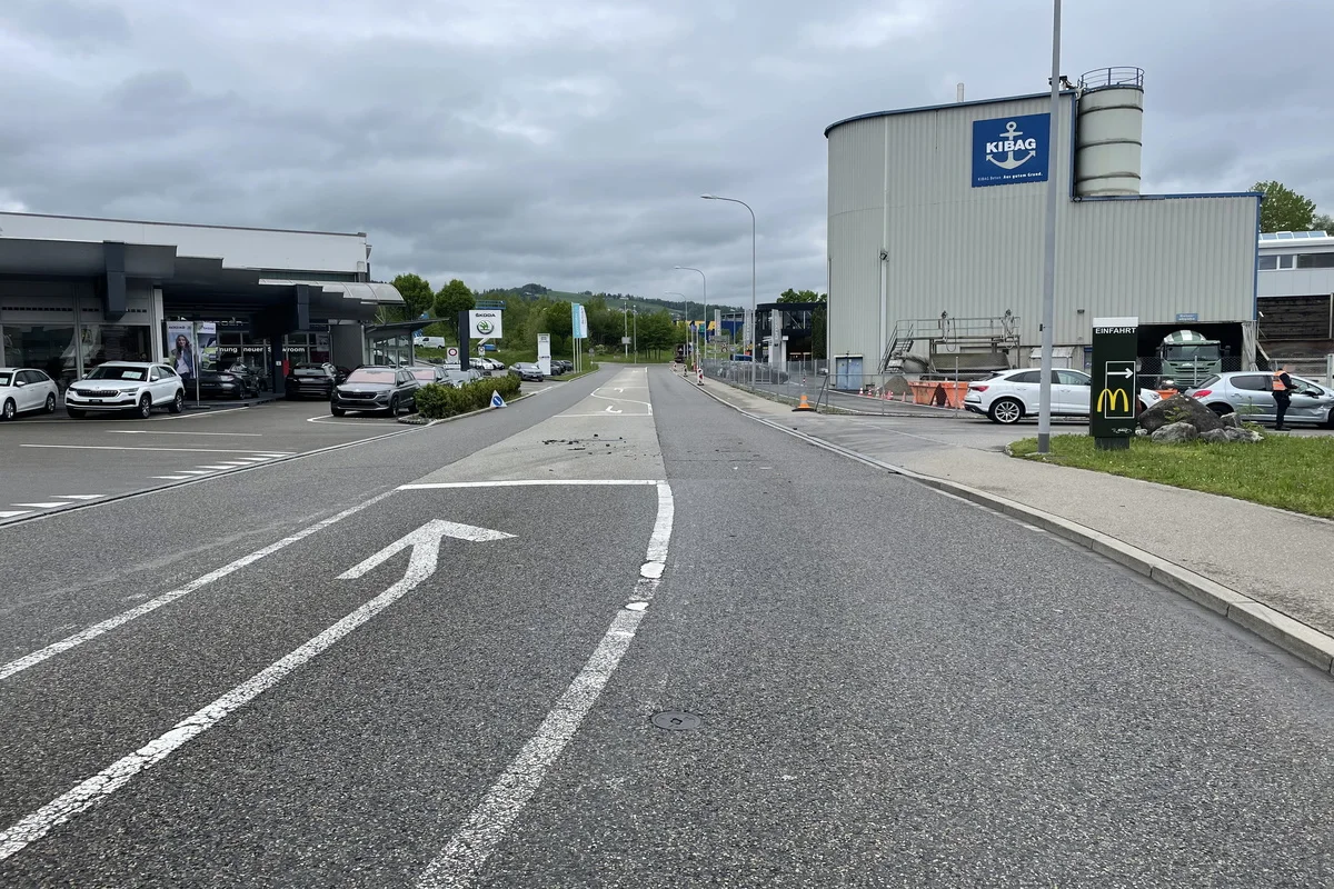 St.Gallen - Kollision auf der Bildstrasse