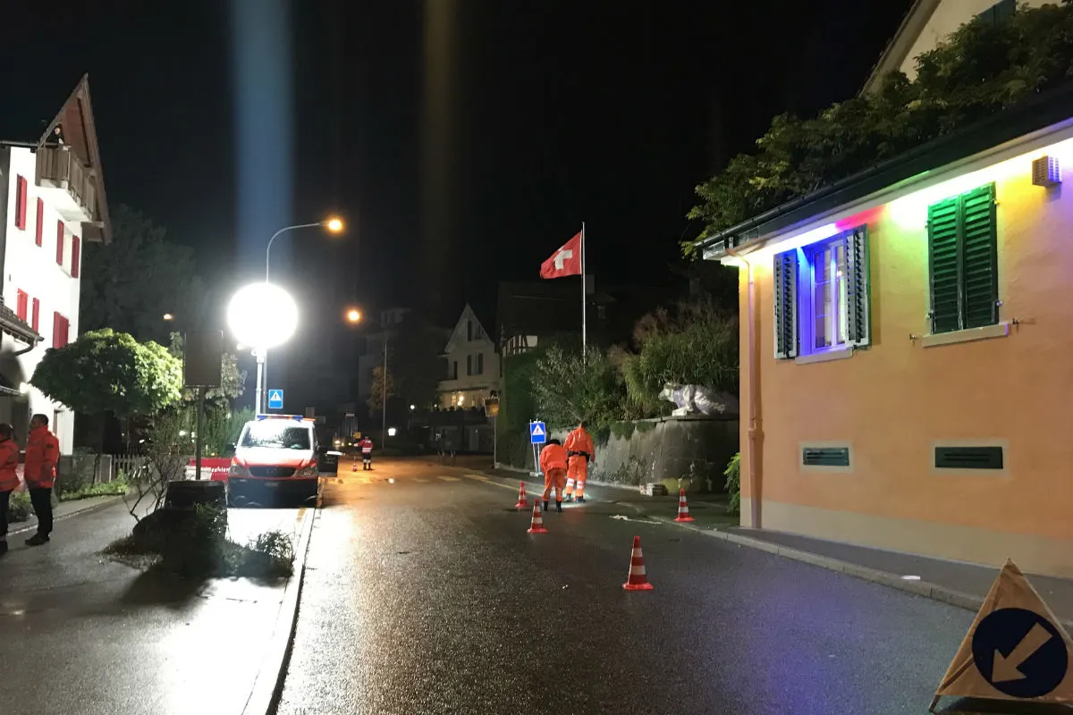 Heerbrugg SG - Die Polizei geht von Brandstiftung aus!