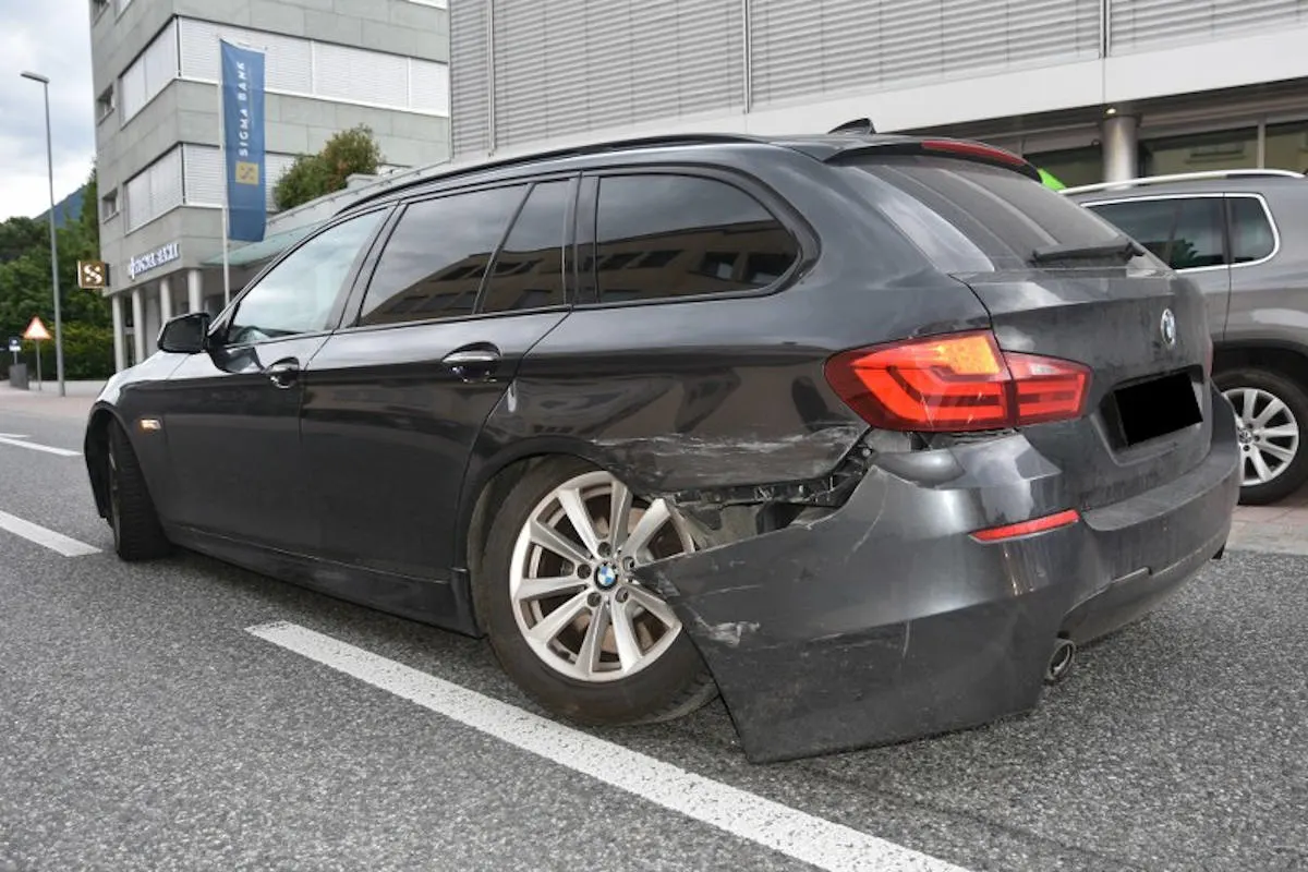 Schaan FL – Verkehrsunfall mit Sachschaden