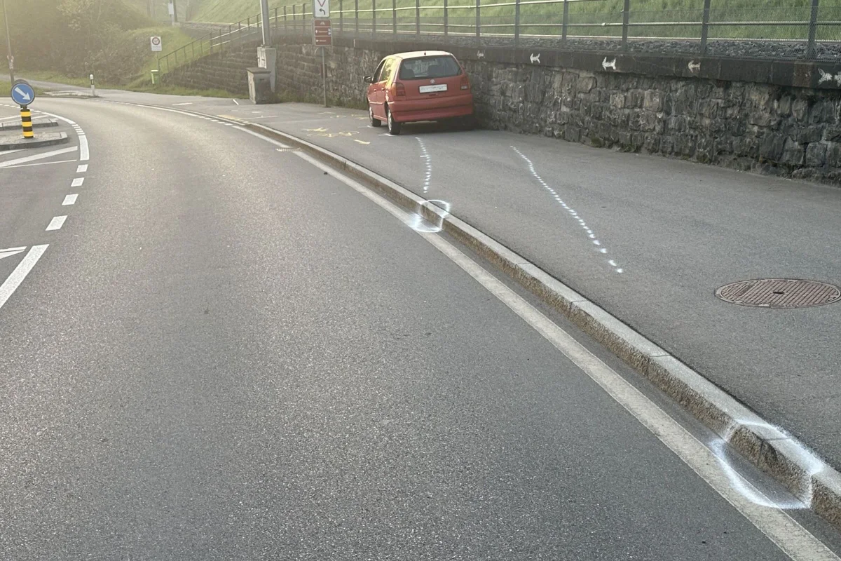 Herisau AR – Unfall aufgrund eines medizinischen Problems