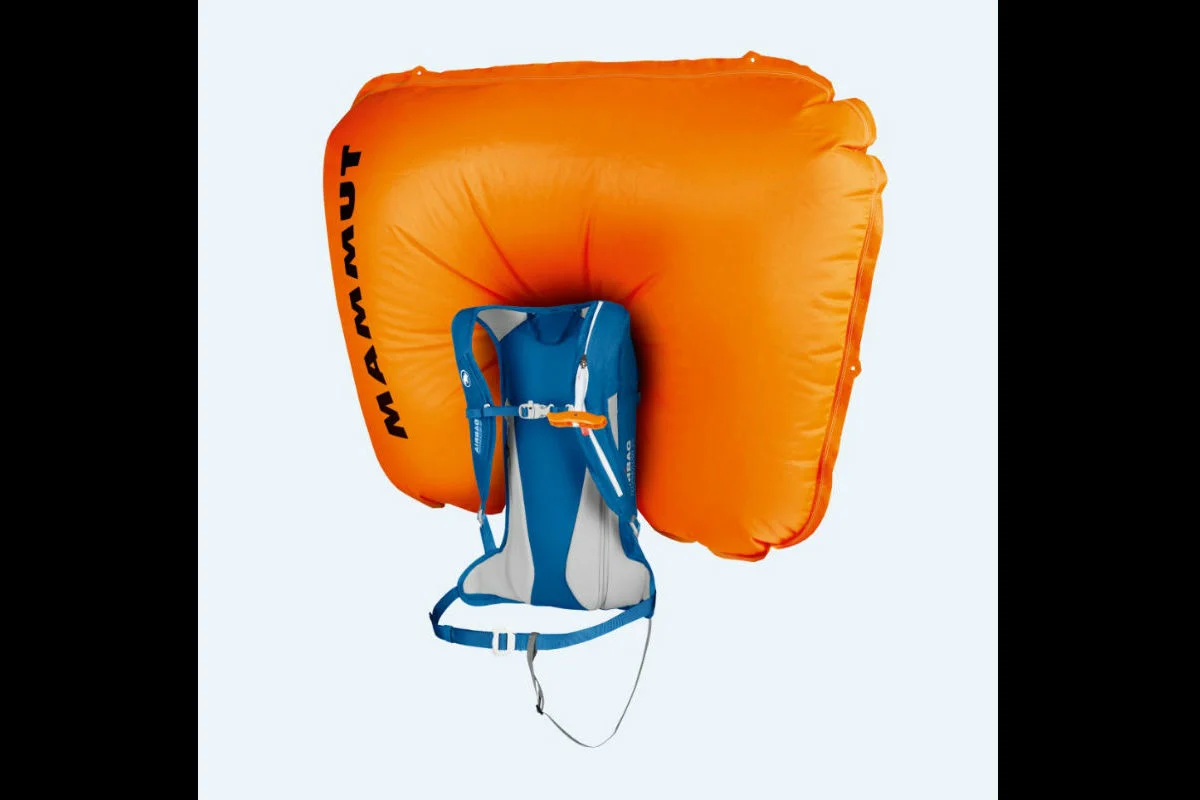 Sicherheitswarnung von Mammut zu Lawinenairbags 