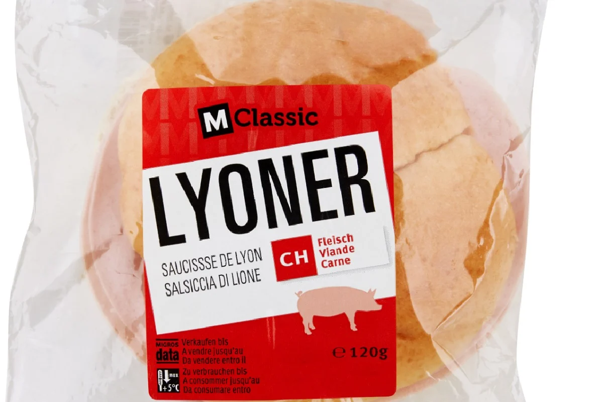   Rückruf - Die Migros ruft das M-Classic Weggli Lyoner 120 g zurück