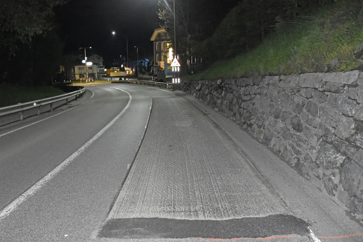 Laax GR - Rollerfahrer verletzt sich bei Selbstunfall