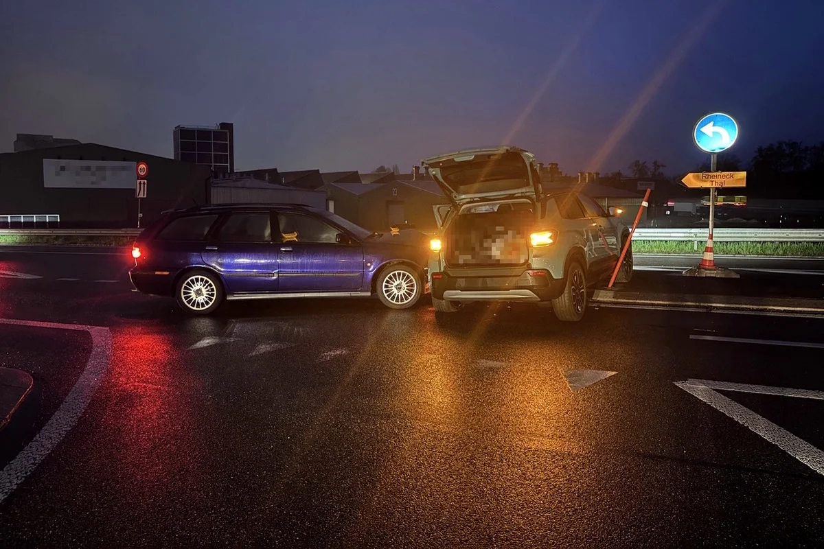 St. Margrethen SG – Eine Person bei Unfall verletzt