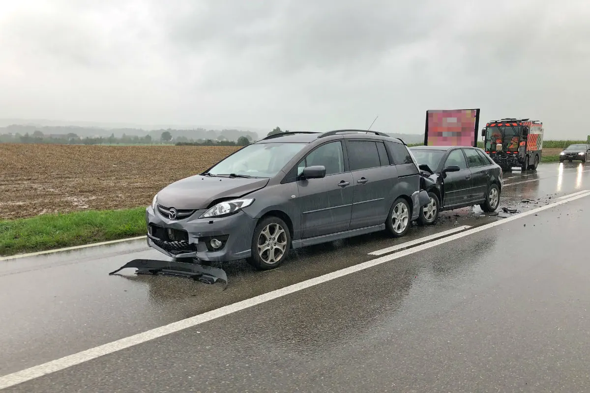 Sulgen TG - Ablenkung führt zu Auffahrkollision!