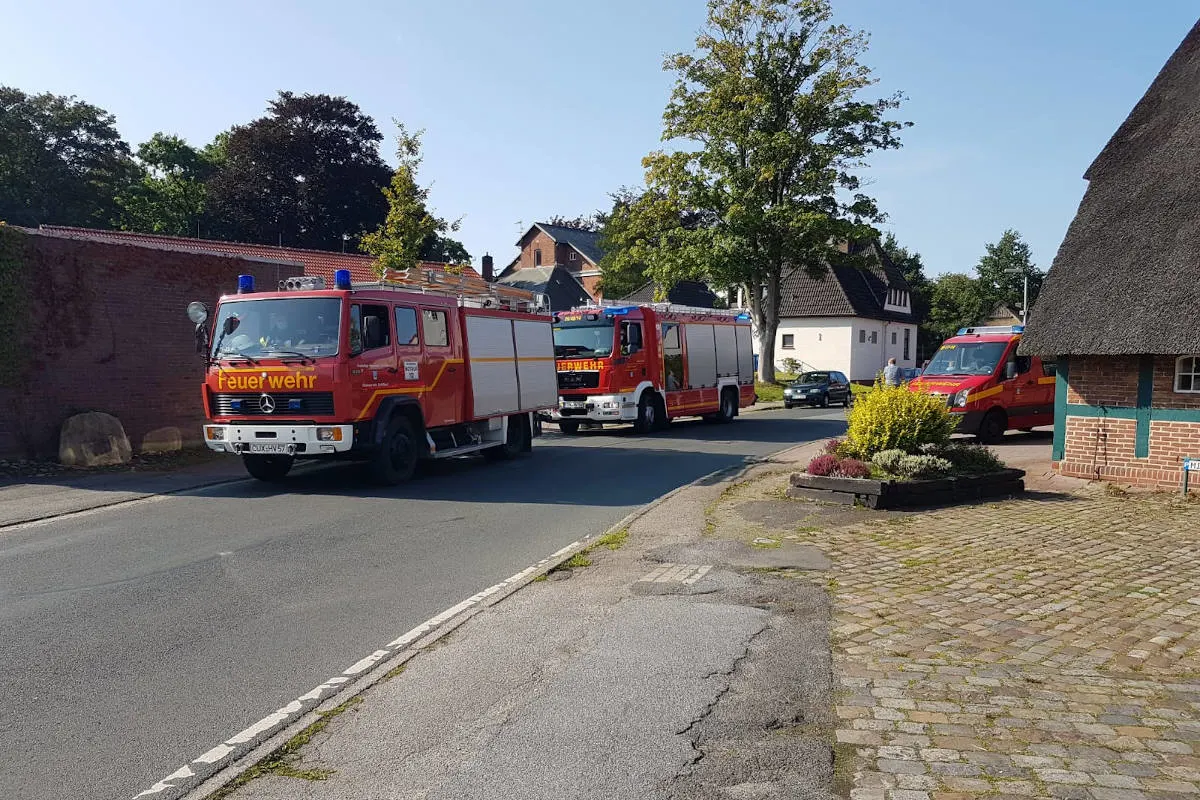 Schiffdorf – Feuerwehr befreit Kind aus Baum – Klettern wird zum Verhängnis