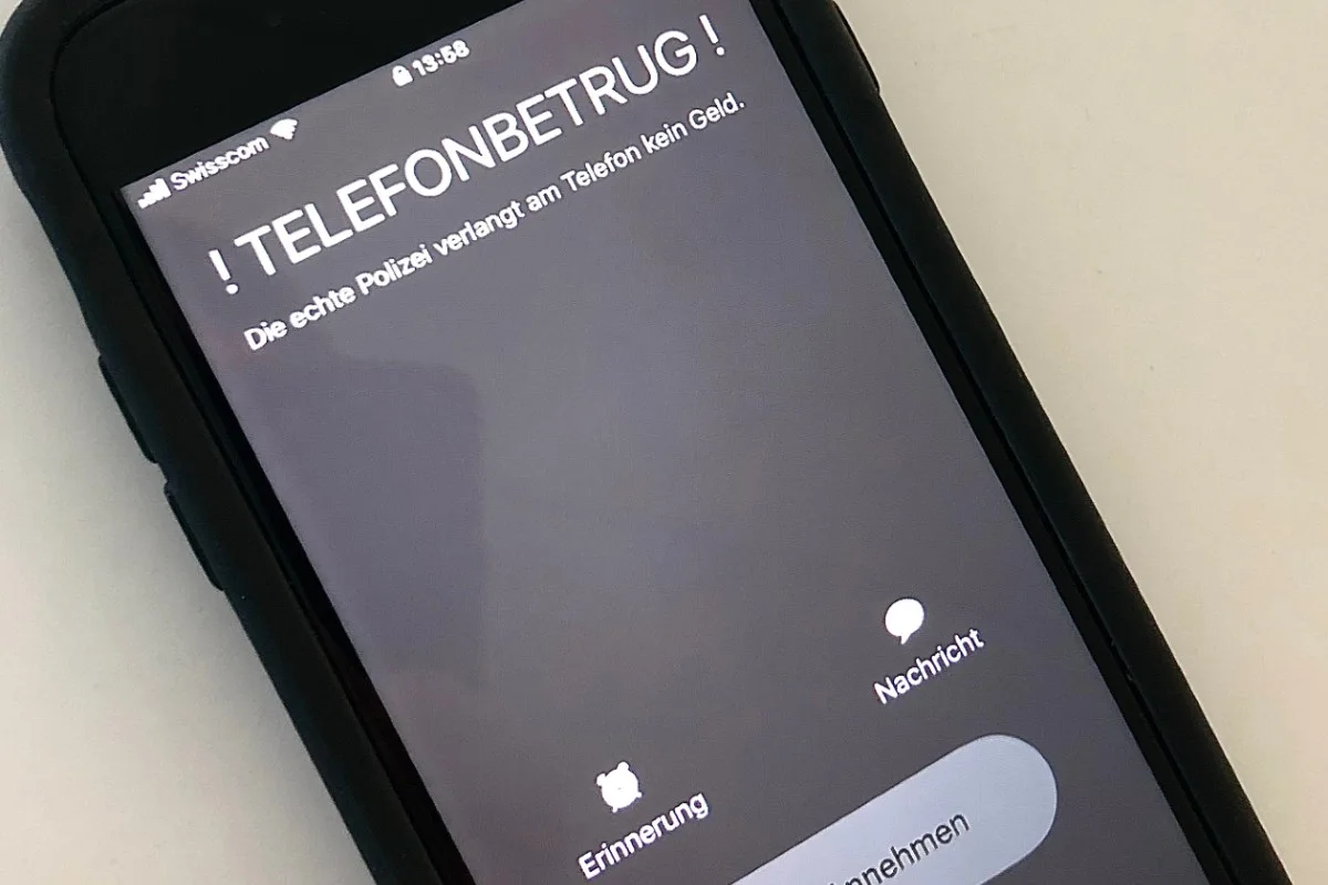 Bezirk Andelfingen ZH - Telefonbetrüger ergaunern mehrere tausend Franken
