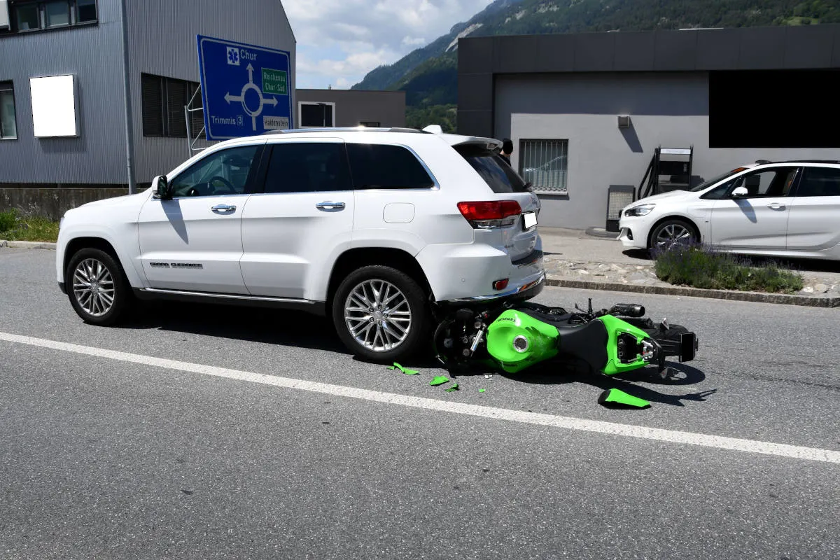 Chur GR – Motorradfahrer bei Verkehrsunfall verletzt