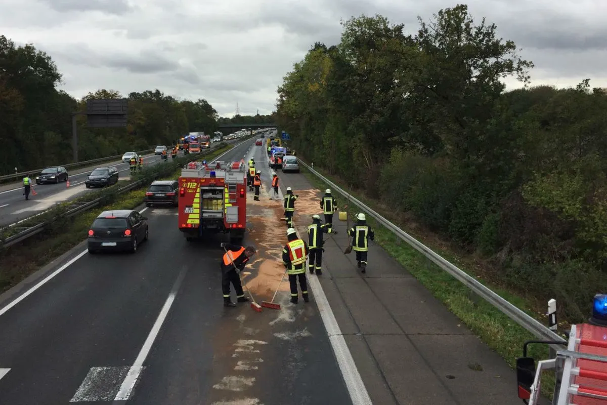 Unfall Werne - Verkehrsunfall mit sieben verletzten Personen