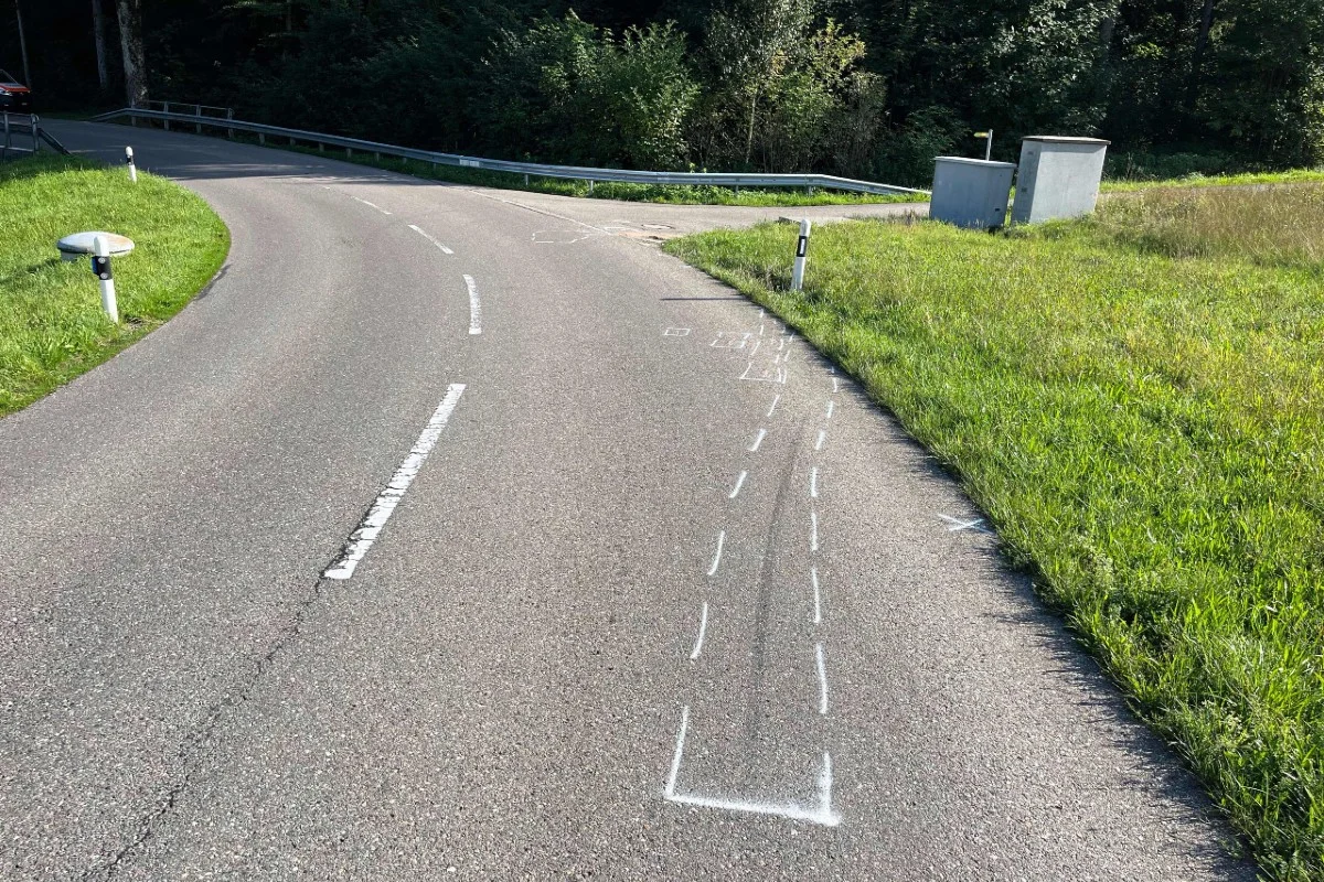 Kirchberg SG - Unfall mit Motorrad – Ursprung noch nicht klar
