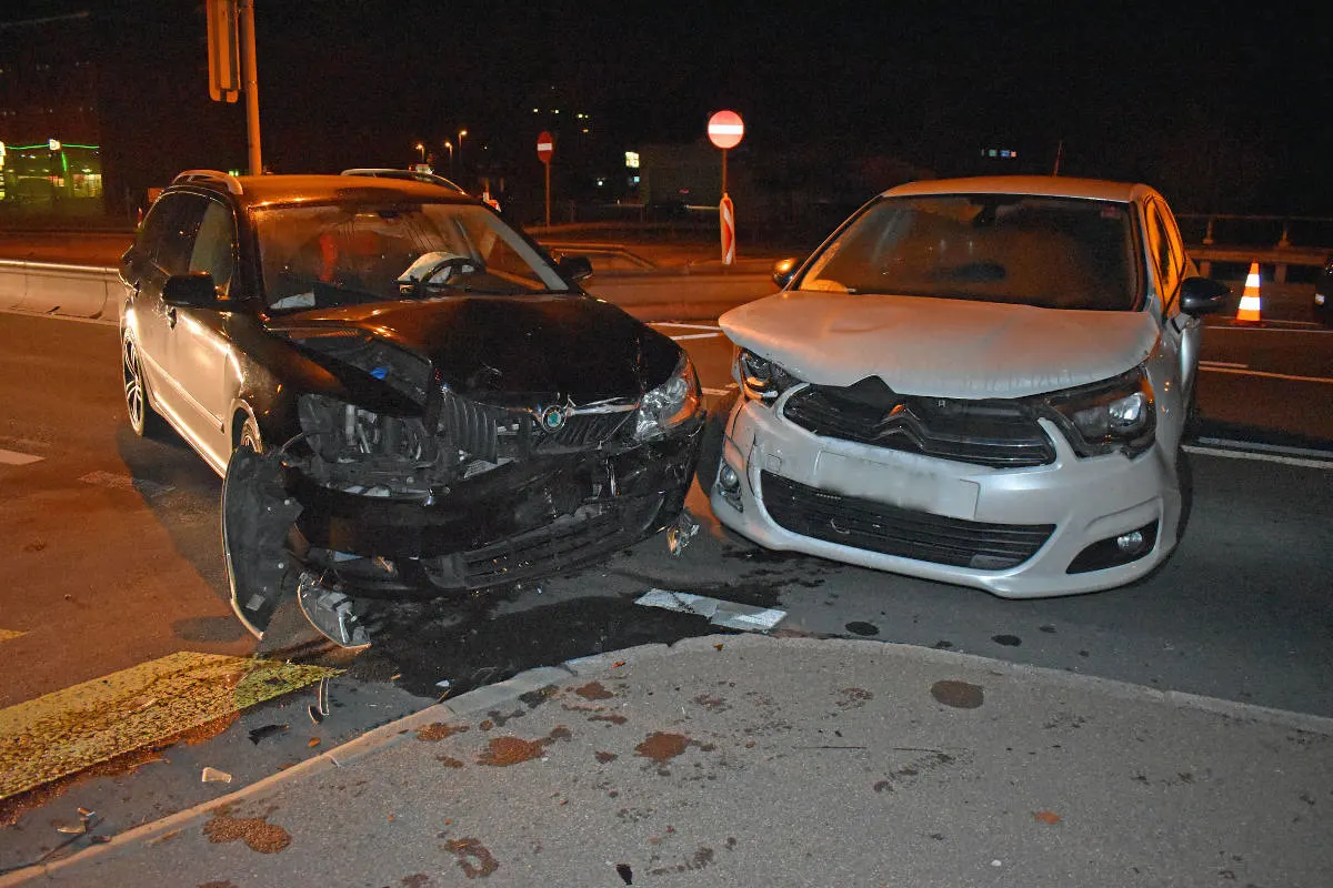 Unfall in Emmenbrücke LU – Kollision zwischen zwei Personenwagen