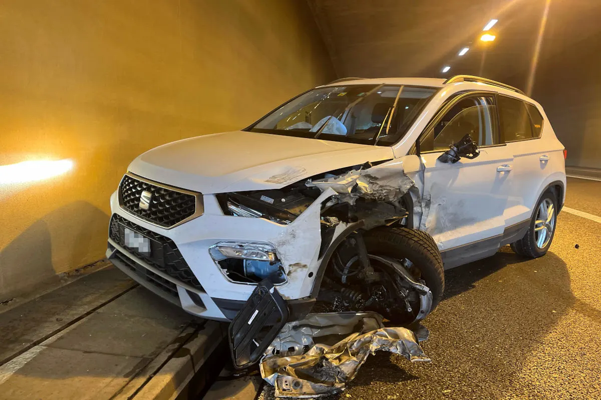 Wagen SG – Unfall auf der A15
