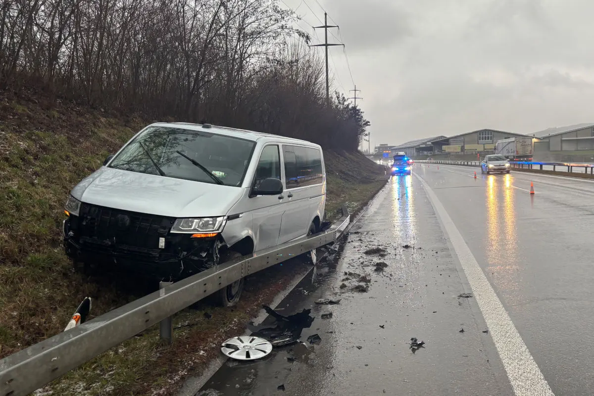 A7 Frauenfeld TG – Zahlreiche Unfälle nach Graupelschauer